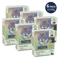 Bozita Tetra kousky v omáčce s králíkem 6 × 370 g: