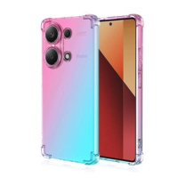 TopQ Kryt Xiaomi Redmi Note 13 Pro Shock duhový mentolovo-růžový 120983