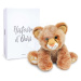 Plyšový lev Baby Lion Histoire d’ Ours v dárkovém balení hnědý 18 cm od 0 měsíců