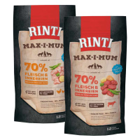 Rinti Max-i-Mum variace chutí s hovězím a kuřecím masem 2x12kg