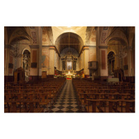 Fotografie Ajaccio Cathedral, nave, John Elk III, (40 x 26.7 cm)