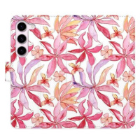 iSaprio flip pouzdro Flower Pattern 10 pro Samsung Galaxy S23 5G