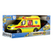 Auto RC ambulance plast 20cm na dálkové ovládání na baterie se světlem