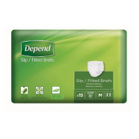 Depend Slip Super inkontinenční kalhotky vel.M 15ks