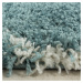 Ayyildiz koberce Kusový koberec Salsa Shaggy 3201 blue kruh - 200x200 (průměr) kruh cm
