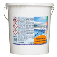 PWS Rychlorozpustné tablety do bazénu 20 g 10 kg