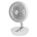 Stolní dobíjecí ventilátor SENCOR SFE 0773WH bílá