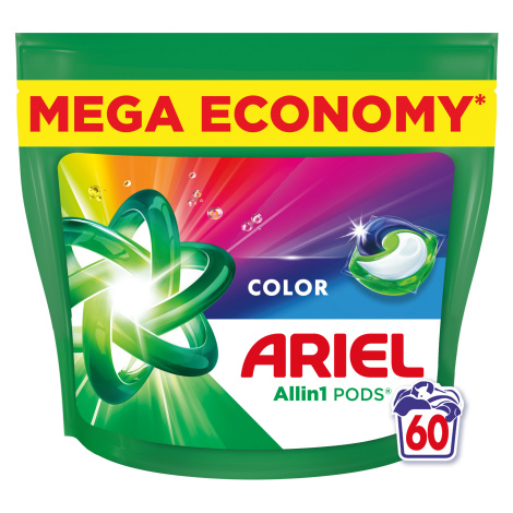 Ariel Color Allin1 kapsle na praní 60 ks