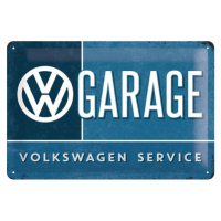 Plechová cedule Volkswagen VW - Garage, (30 x 20 cm)