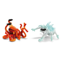 Schleich 70826 eldrador® creatures ledový brouk vs. ohnivý kraken