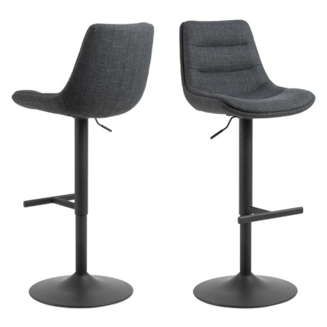 Actona Barová židle Adisa tmavě šedá