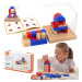 Viga Toys Dřevěná Montessori 3D hra Viga