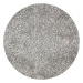 Kusový koberec Apollo soft šedý kruh 200 cm