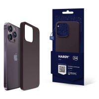 3mk Hardy Silicone MagCase pro Apple iPhone 14 Pro Max, Deep Purple