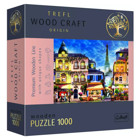 Puzzle dřevěné Francouzská alej 1000 dílků Trefl