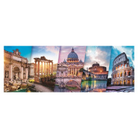 Panoramatické puzzle Cestování po Itálii 500 dílků