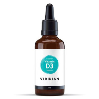 Viridian Liquid Vitamin D3 2000 IU 50 ml