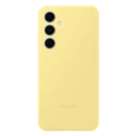 Samsung Silikonový zadní kryt pro Samsung Galaxy S24 FE Yellow