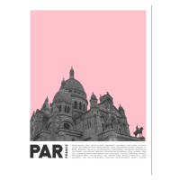Ilustrace Col Paris 2, Finlay & Noa, 30x40 cm