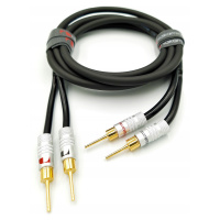 Nakamichi Reproduktorový kabel 2x2,5 kolík rovný 4m