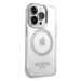 Guess GUHMP14XHTRMS hard silikonové pouzdro iPhone 14 PRO MAX 6.7" silver Metal Outline Magsafe