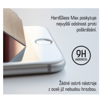 Tvrzené sklo 3mk HardGlass MAX pro Apple iPhone 8 Plus, bílá