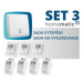 Homematic IP Sada vytápění Homematic IP (byt 3+1) - HmIP-SET3