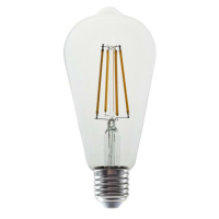 ACA Lighting LED FILAMENT E27 ST64 6W 4000K 230V 830lm RA80 CONDI6NW