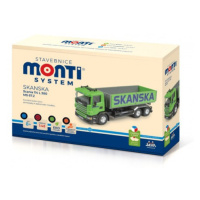 Stavebnice Monti System MS 67,2 Skanska Scania 114 L 1:48 v krabici 31,5x16x6,5cm