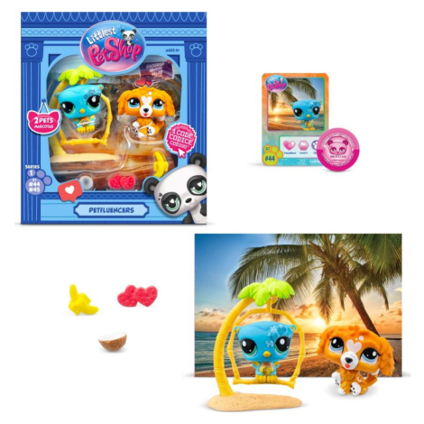 Littlest Pet Shop balení 2 figurek Petfluenceři MIX