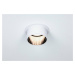 PAULMANN Vestavné svítidlo LED Gil 6W bílá mat černá mat IP44 2.700K 3-krokové-stmívatelné 933.7
