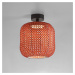 Bover Venkovní stropní svítidlo Bover Nans PF/31 LED, červené