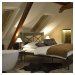 Kovová postel CHAMONIX smrk Rozměr: 180x200 cm, barva kovu: 2B zelená stříbrná pat.