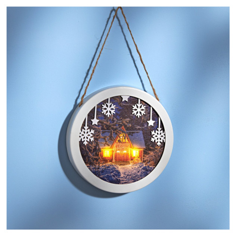 LED obraz "Zimní krajina"