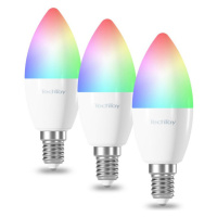 TechToy Smart Bulb RGB 6W E14 ZigBee 3ks Bílá