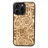 Pouzdro Bewood pro iPhone 14 Pro Max Růže Aniegre