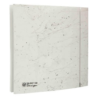 Soler&Palau SILENT 100 CRZ Design Marble White 4C koupelnový, v barvě bílý mramor