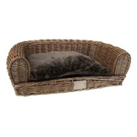 DUVO+ Provence Wicker Sofa & Cushion 64 × 43 × 19 cm