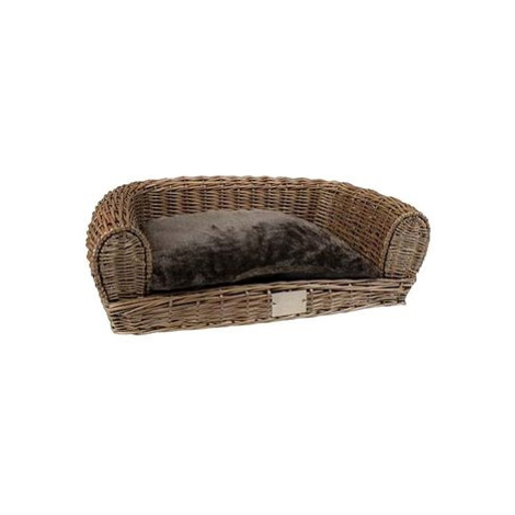 DUVO+ Provence Wicker Sofa & Cushion 64 × 43 × 19 cm