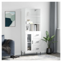 vidaXL Skříň highboard bílá 69,5 x 34 x 180 cm kompozitní dřevo