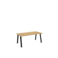 Jídelní stůl Kleo Barva korpusu: Dub - Artisan, Rozměr: 185 x 67 cm
