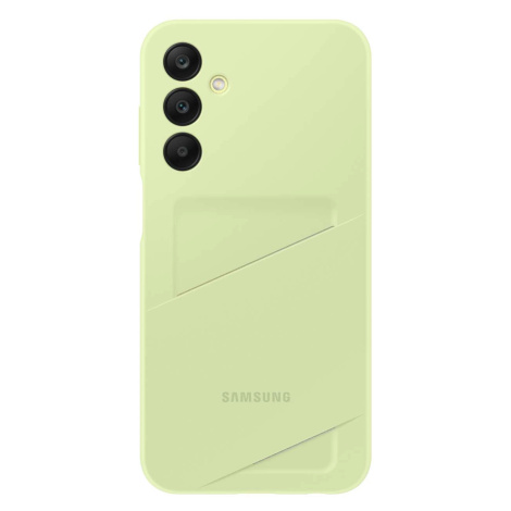 Pouzdro Samsung EF-OA156TMEGWW se slotem na kartu pro Samsung Galaxy A15 / A15 5G - zelené