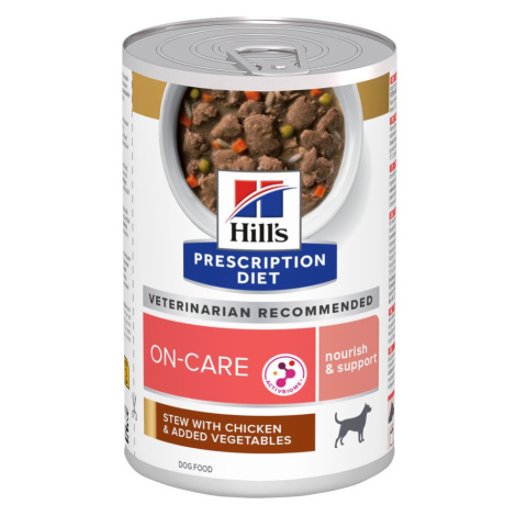 Hill's Prescription Diet On-Care s kuřecím - 4 × 12 ks (48 × 354 g) Hills