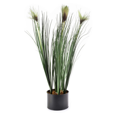 Mondex Umělá květina GRASS 64 cm zelená/hnědá