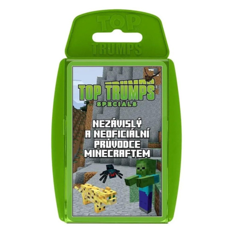 TOP TRUMPS Minecraft CZ - karetní hra - Alltoys