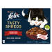 FELIX® Tasty Shreds lahodný výběr ve šťávě 12 x 80g