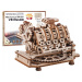 Wooden.City Dřevěný Model Puzzle 3D V8 Motor