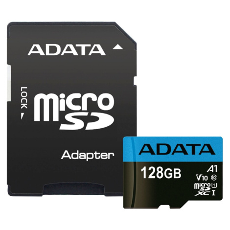 ADATA SDXC 128GB UHS-I AUSDX128GUICL10A1-RA1