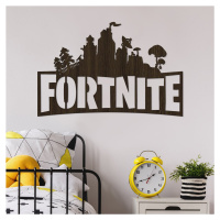 Dřevěné logo na zeď - Fortnite