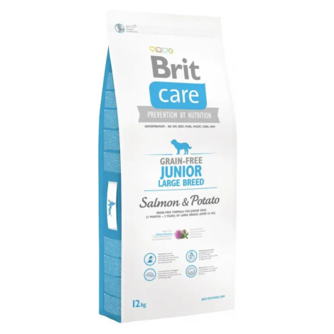 Brit Care Grain-free Junior Large Breed Salmon & Potato 12kg
